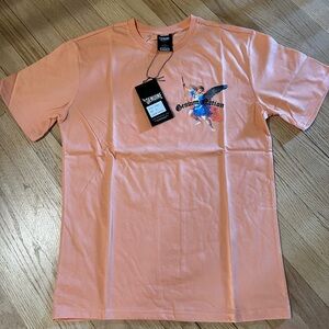 GENUINE GRAPHIC T-SHIRT SALMON